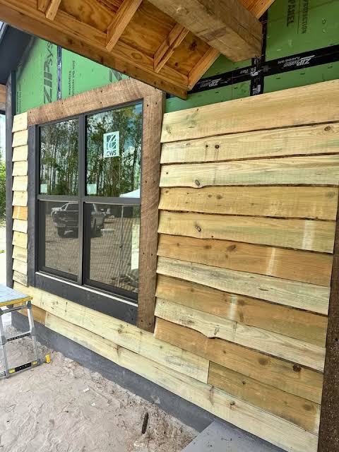 Wood Siding project